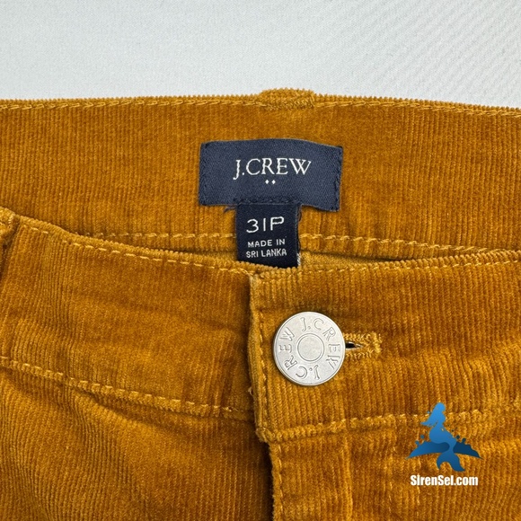 1143 J.Crew Classic Vintage Corduroy Pants – Size 31P (petite) – Golden Brandy - Picture 11 of 15